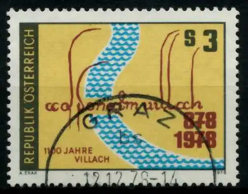 ÖSTERREICH 1978 Nr 1582 zentrisch gestempelt 80D6CE