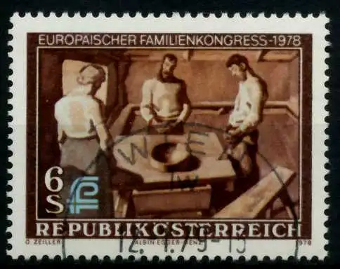 ÖSTERREICH 1978 Nr 1587 zentrisch gestempelt 80D71A