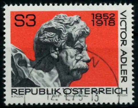 ÖSTERREICH 1978 Nr 1589 zentrisch gestempelt 80D732