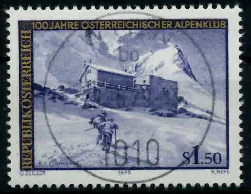 ÖSTERREICH 1978 Nr 1593 zentrisch gestempelt 80D75A