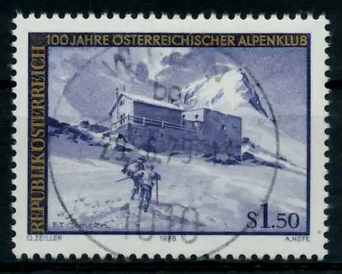 ÖSTERREICH 1978 Nr 1593 zentrisch gestempelt 80D74E