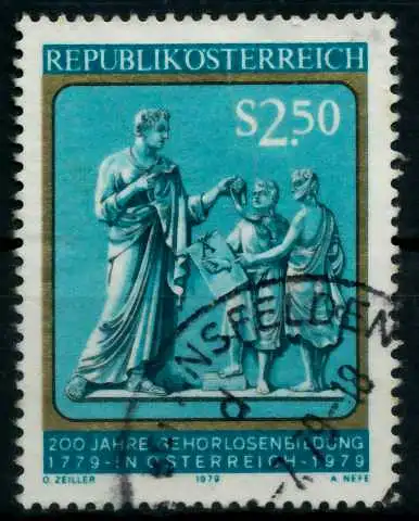 ÖSTERREICH 1979 Nr 1606 gestempelt 80D7E2