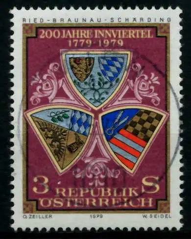 ÖSTERREICH 1979 Nr 1610 zentrisch gestempelt 80D856