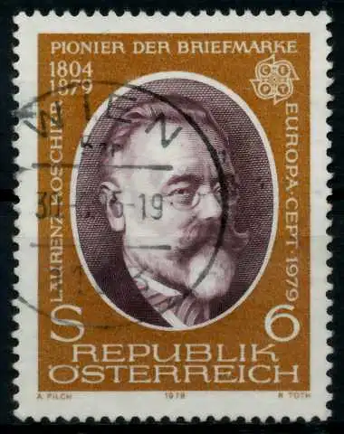 ÖSTERREICH 1979 Nr 1608 zentrisch gestempelt 80D882