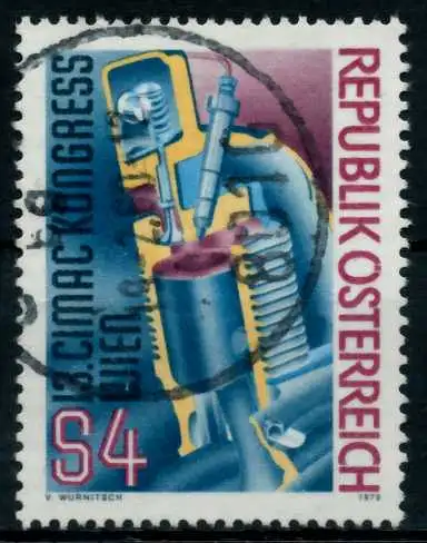 ÖSTERREICH 1979 Nr 1609 zentrisch gestempelt 80D87A