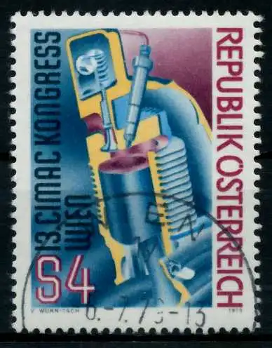 ÖSTERREICH 1979 Nr 1609 zentrisch gestempelt 80D896