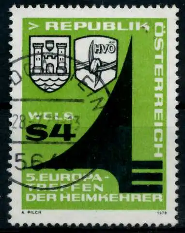 ÖSTERREICH 1979 Nr 1615 zentrisch gestempelt 80D8D2