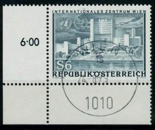 ÖSTERREICH 1979 Nr 1617 zentrisch gestempelt ECKE-ULI 80D8E6