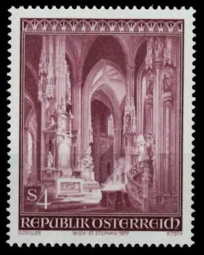 ÖSTERREICH 1977 Nr 1546 postfrisch S003416