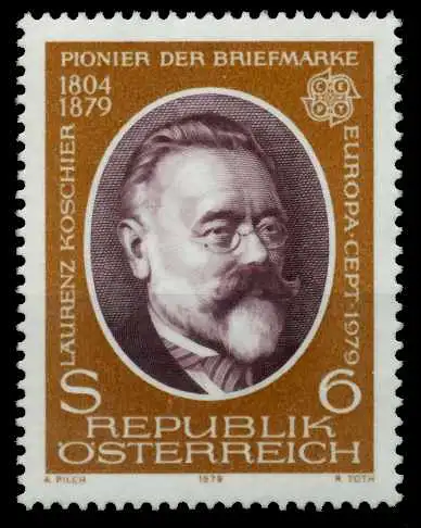 ÖSTERREICH 1979 Nr 1608 postfrisch S0032FE