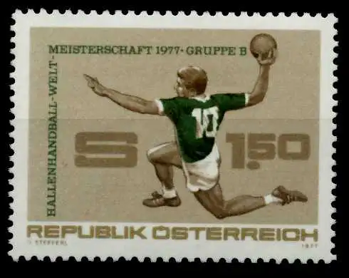 ÖSTERREICH 1977 Nr 1542 postfrisch S0033AE