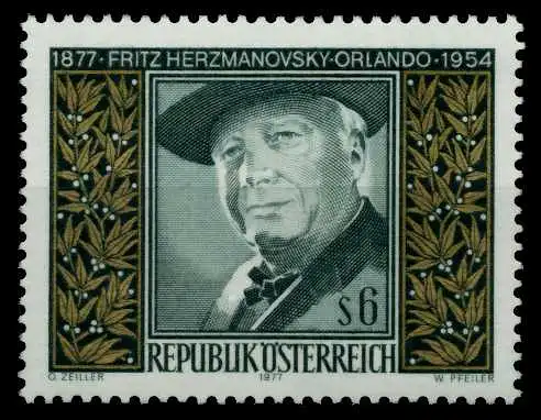 ÖSTERREICH 1977 Nr 1547 postfrisch S00334A