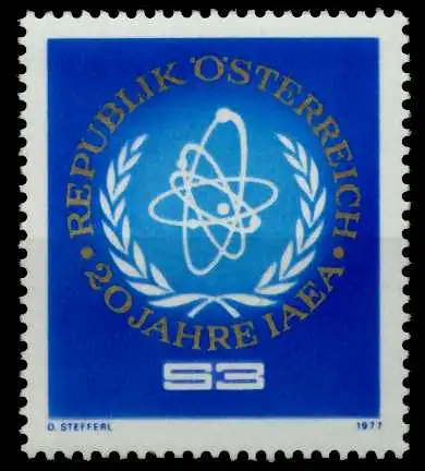 ÖSTERREICH 1977 Nr 1548 postfrisch S002646