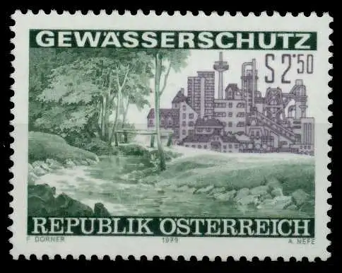 ÖSTERREICH 1979 Nr 1611 postfrisch S00354A