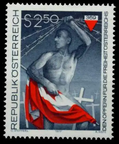 ÖSTERREICH 1977 Nr 1558 postfrisch S00313E