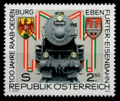 ÖSTERREICH 1979 Nr 1627 postfrisch S00267E