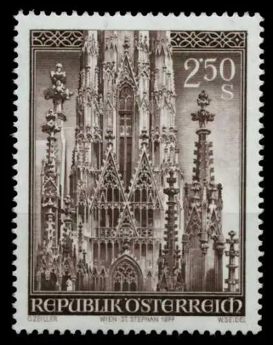 ÖSTERREICH 1977 Nr 1544 postfrisch S00358E