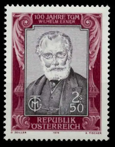 ÖSTERREICH 1979 Nr 1625 postfrisch S00326E