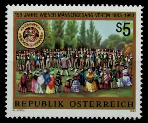 ÖSTERREICH 1993 Nr 2107 postfrisch 814DBA