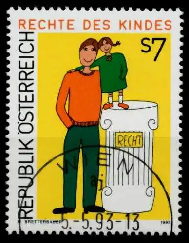 ÖSTERREICH 1993 Nr 2093 zentrisch gestempelt 814EFA