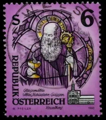 ÖSTERREICH DS KUNSTWERKE Nr 2108 zentrisch gestempelt 814F96