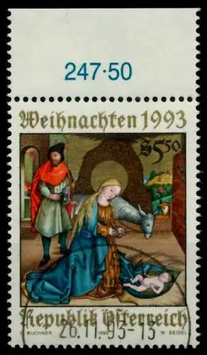 ÖSTERREICH 1993 Nr 2114 zentrisch gestempelt ORA 814FCE