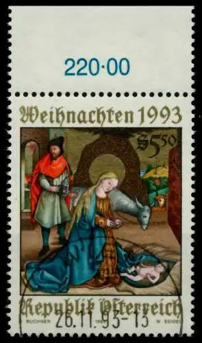 ÖSTERREICH 1993 Nr 2114 zentrisch gestempelt ORA 814FC6