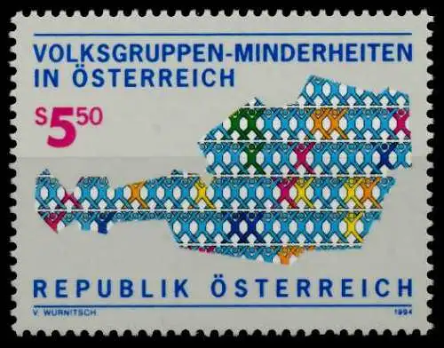 ÖSTERREICH 1994 Nr 2135 postfrisch S5C4D9A