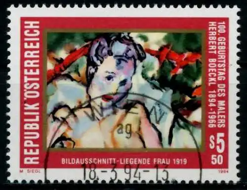 ÖSTERREICH 1994 Nr 2122 zentrisch gestempelt 8152B2