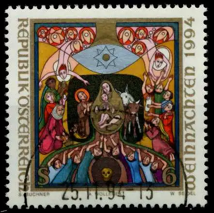 ÖSTERREICH 1994 Nr 2144 zentrisch gestempelt 81533A