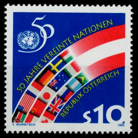 ÖSTERREICH 1995 Nr 2162 postfrisch S005386