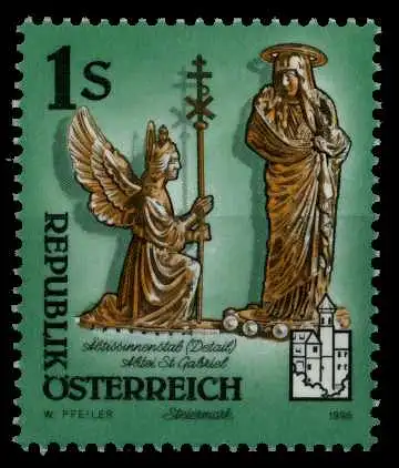 ÖSTERREICH DS KUNSTWERKE Nr 2155 postfrisch S0053DE