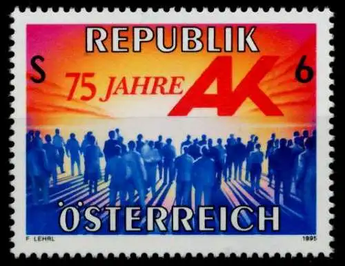 ÖSTERREICH 1995 Nr 2147 postfrisch S005432