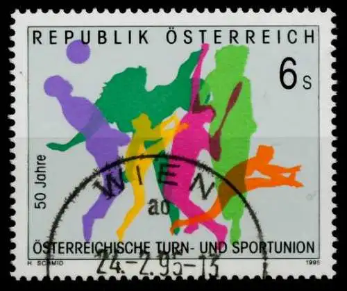 ÖSTERREICH 1995 Nr 2148 zentrisch gestempelt 818D22