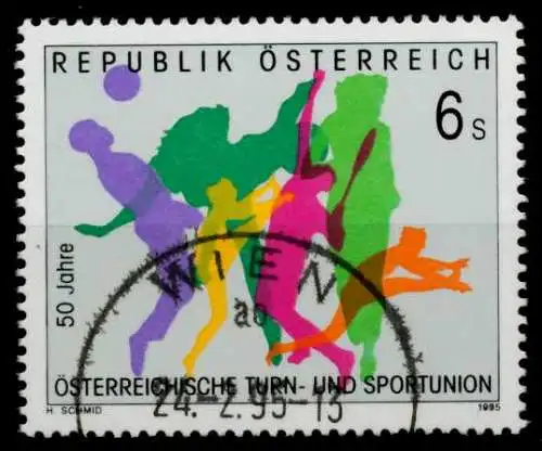 ÖSTERREICH 1995 Nr 2148 zentrisch gestempelt 818D1A