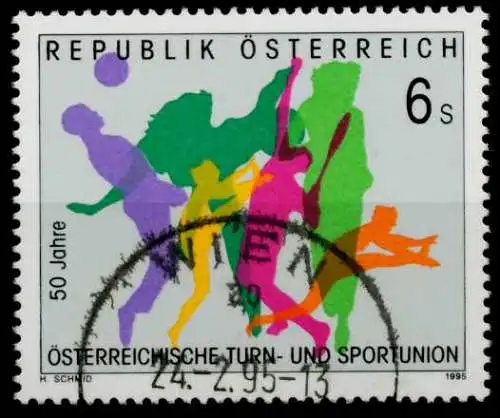 ÖSTERREICH 1995 Nr 2148 zentrisch gestempelt 818D0A