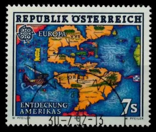 ÖSTERREICH 1992 Nr 2062 zentrisch gestempelt S5C832E