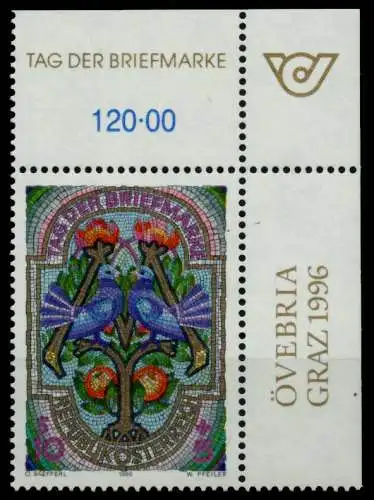 ÖSTERREICH 1996 Nr 2187 postfrisch ECKE-ORE 81917A