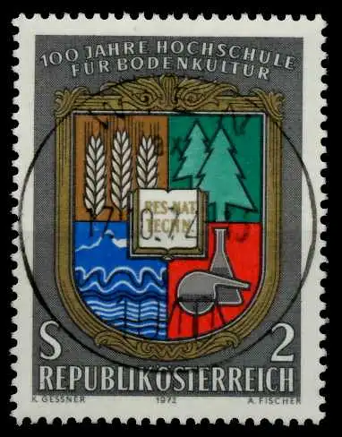 ÖSTERREICH 1972 Nr 1401 zentrisch gestempelt 81930A