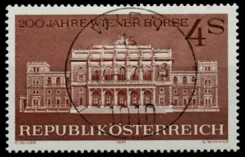 ÖSTERREICH 1971 Nr 1367 zentrisch gestempelt 81933A