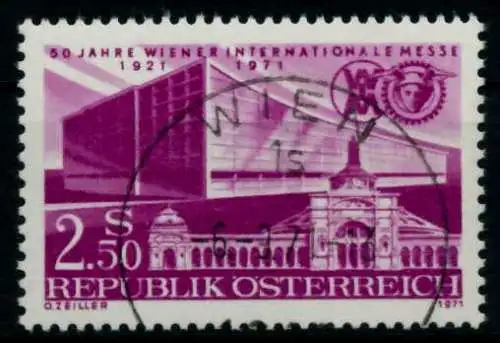 ÖSTERREICH 1971 Nr 1368 zentrisch gestempelt 819346