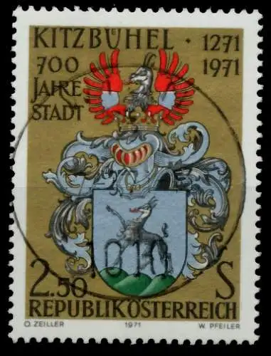 ÖSTERREICH 1971 Nr 1366 zentrisch gestempelt 81CEDA