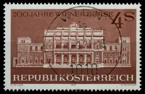 ÖSTERREICH 1971 Nr 1367 zentrisch gestempelt 81CEEA