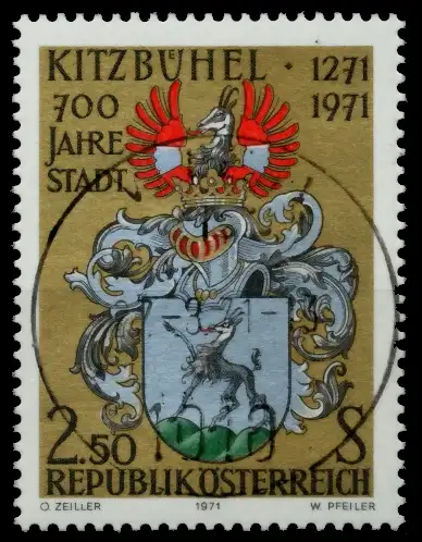 ÖSTERREICH 1971 Nr 1366 zentrisch gestempelt 81CF22