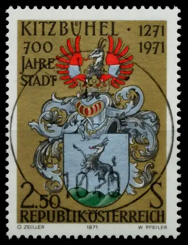 ÖSTERREICH 1971 Nr 1366 zentrisch gestempelt 81CF42