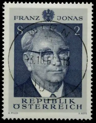 ÖSTERREICH 1969 Nr 1315 zentrisch gestempelt 81CF52