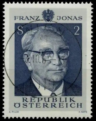 ÖSTERREICH 1969 Nr 1315 zentrisch gestempelt 81CF5A