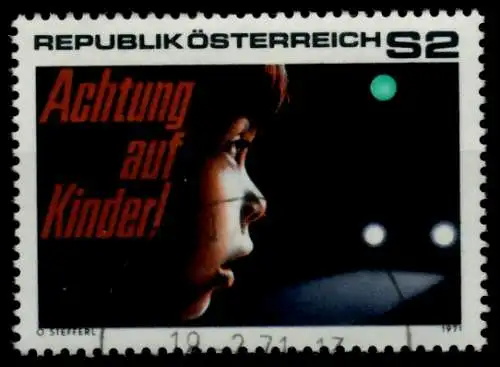 ÖSTERREICH 1971 Nr 1354 zentrisch gestempelt 81CF6E