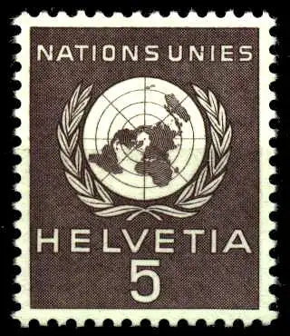 SCHWEIZ-ONU Nr 22 postfrisch S5D2192