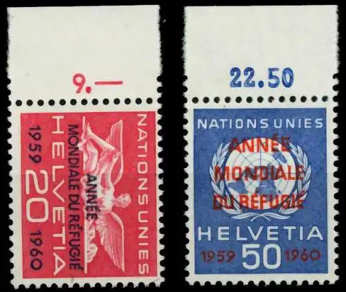 SCHWEIZ-ONU Nr 31-32 postfrisch ORA 821656